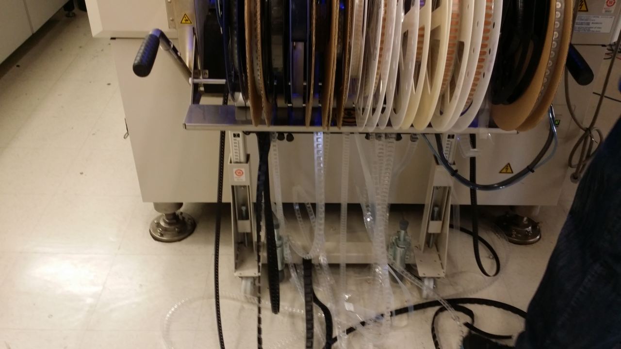 spent carrier tape