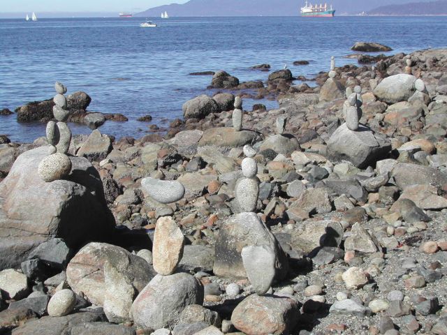 Induid Balanced Rocks